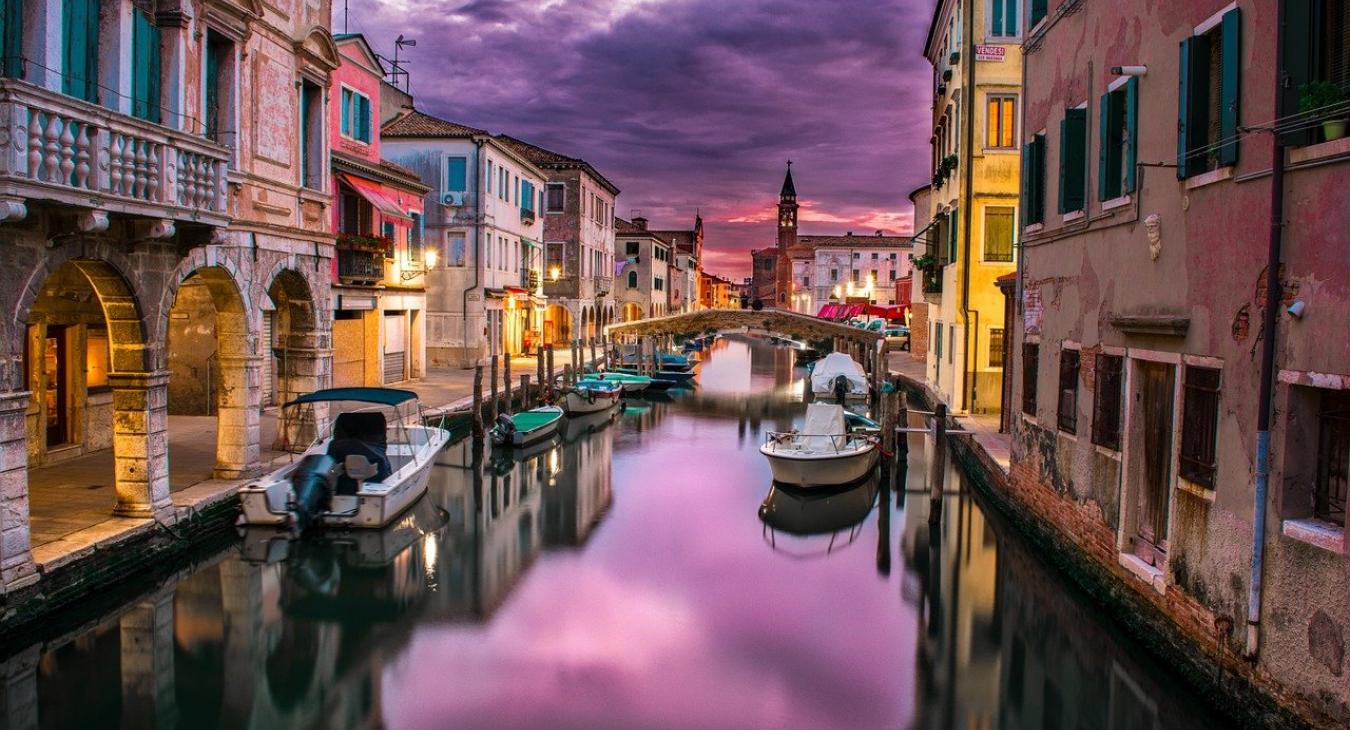 Canales de Venecia.